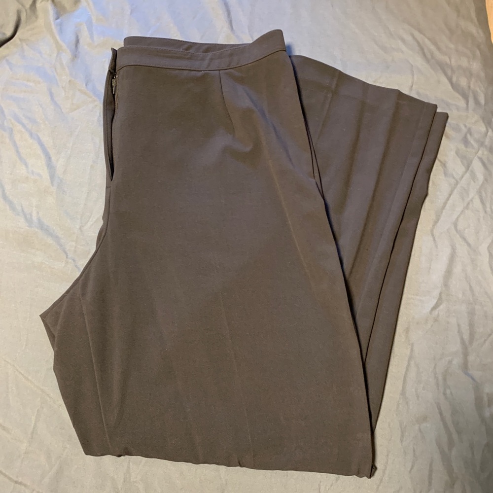 Brown dress slacks